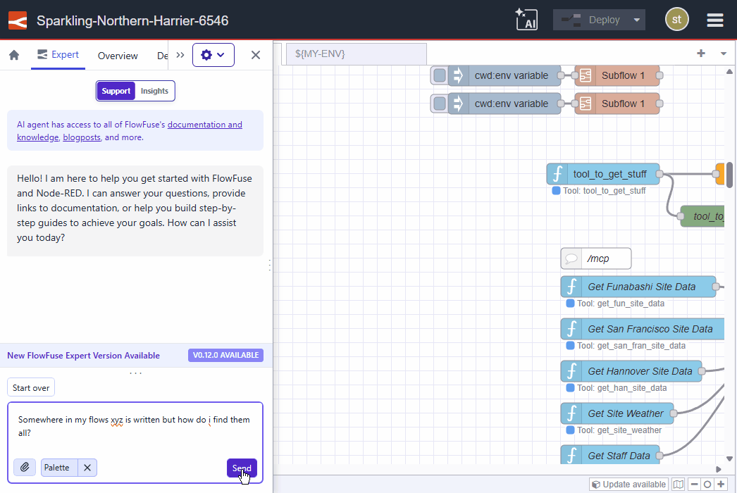 Searching your flows